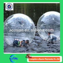 Exciting inflatable balls for people, roll inside inflatable water rolling ball for sale